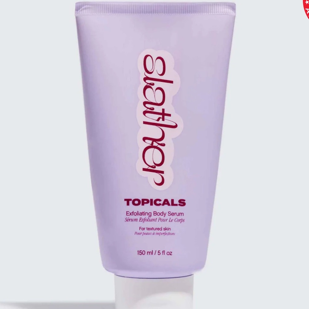 Topicals Slather Exfoliating Body Serum with retinol, AHA’s, Squalane